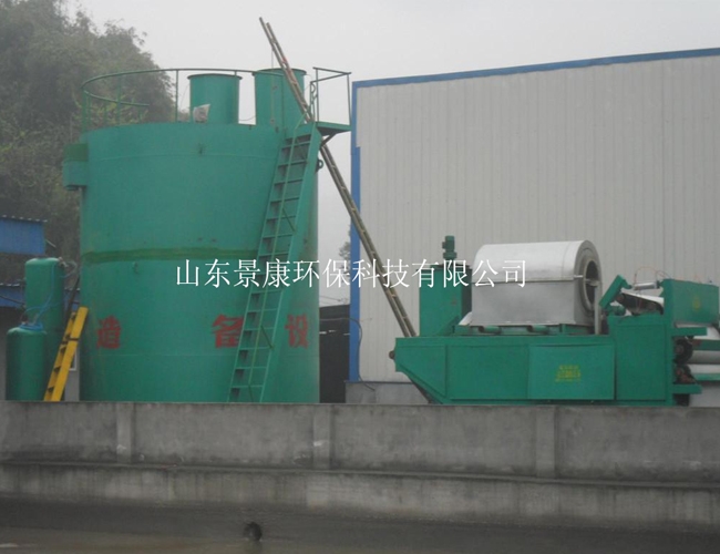湖南某工厂工业废水处理现场