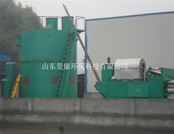 湖南某工厂工业废水处理现场