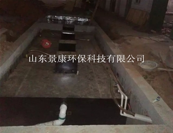 湖北某生活污水处理设备现场