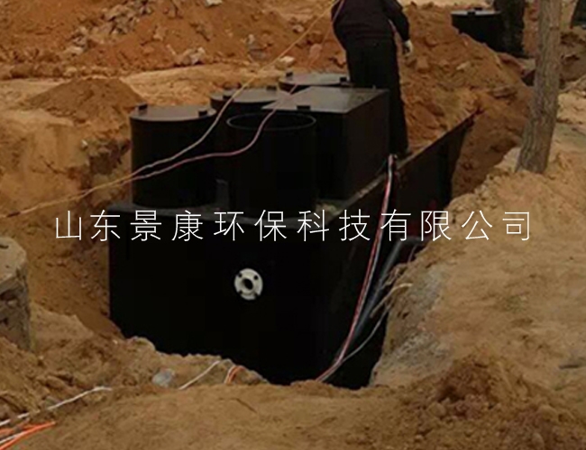 河北医院污水处理现场