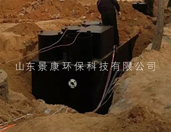 河北医院污水处理现场