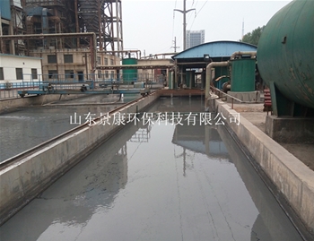 山东某热电厂脱硫废水处理现场