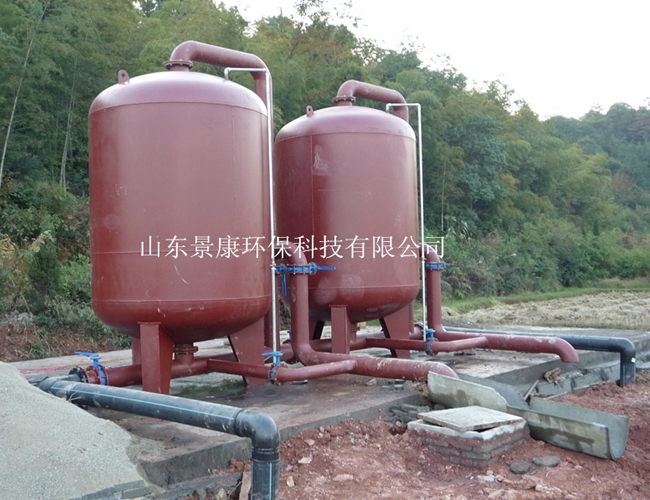 四川某工厂工业废水处理现场