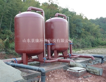 四川某工厂工业废水处理现场
