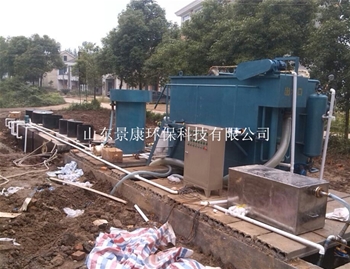 江苏某工厂生产废水处理设备现场