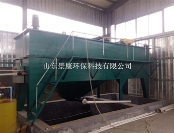 山东某工厂工业废水处理设备现场